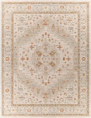 Livabliss Avant Garde Medallion Area Rug Machine Woven Traditional Polypropylene Living Room Sage, Olive 7'10" x 10'2" AVT2313-710103