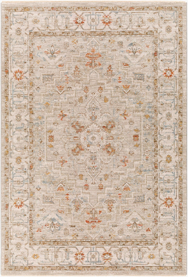 Livabliss Avant Garde Traditional Medallion Area Rug Machine Woven Polypropylene Formal Living Room Sage, Olive 10' x 13'11" AVT2314-1014