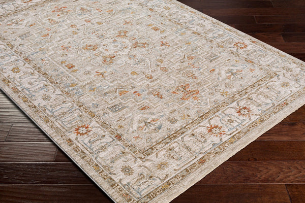 Livabliss Avant Garde Traditional Medallion Area Rug Machine Woven Polypropylene Formal Living Room Sage, Olive 10' x 13'11" AVT2314-1014