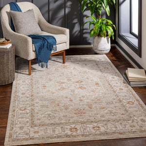Livabliss Avant Garde Traditional Medallion Area Rug Machine Woven Polypropylene Formal Living Room Sage, Olive 10' x 13'11" AVT2314-1014