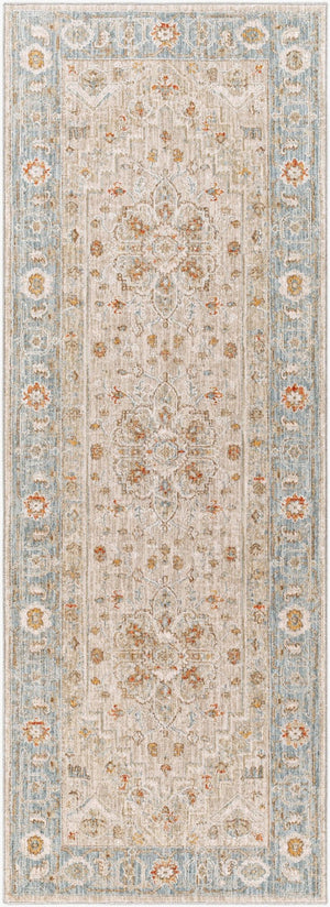 Livabliss Avant Garde Geometric Machine Woven Area Rug with Fringe for Large Living Rooms Sage, Olive 2'7" x 7'3" AVT2316-2773