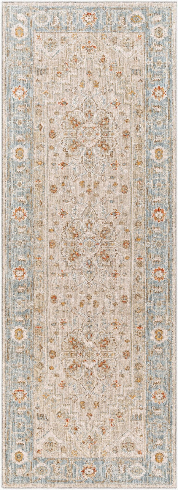 Livabliss Avant Garde Geometric Machine Woven Area Rug with Fringe for Large Living Rooms Sage, Olive 2'7" x 7'3" AVT2316-2773