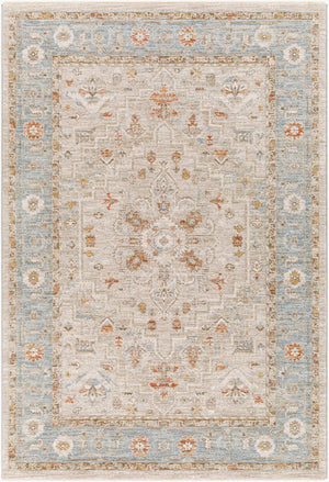 Livabliss Avant Garde Geometric Machine Woven Area Rug with Fringe for Large Living Rooms Sage, Olive 5' x 7'5" AVT2316-575