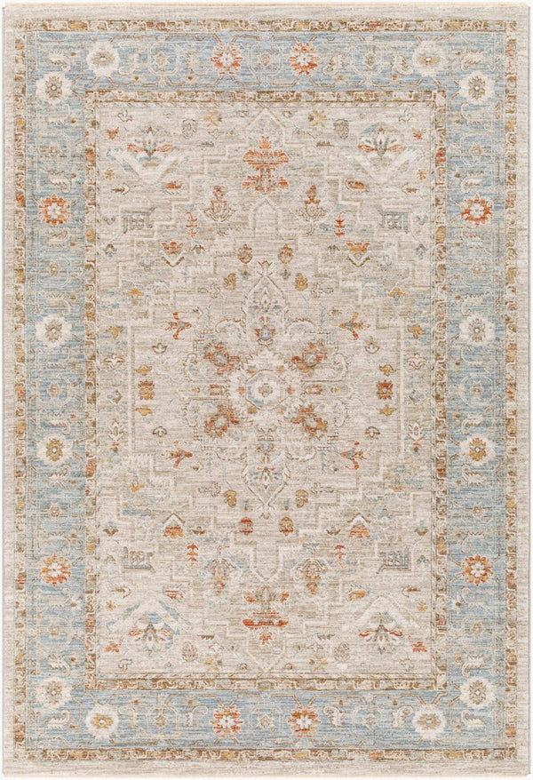 Livabliss Avant Garde Geometric Machine Woven Area Rug with Fringe for Large Living Rooms Sage, Olive 5' x 7'5" AVT2316-575