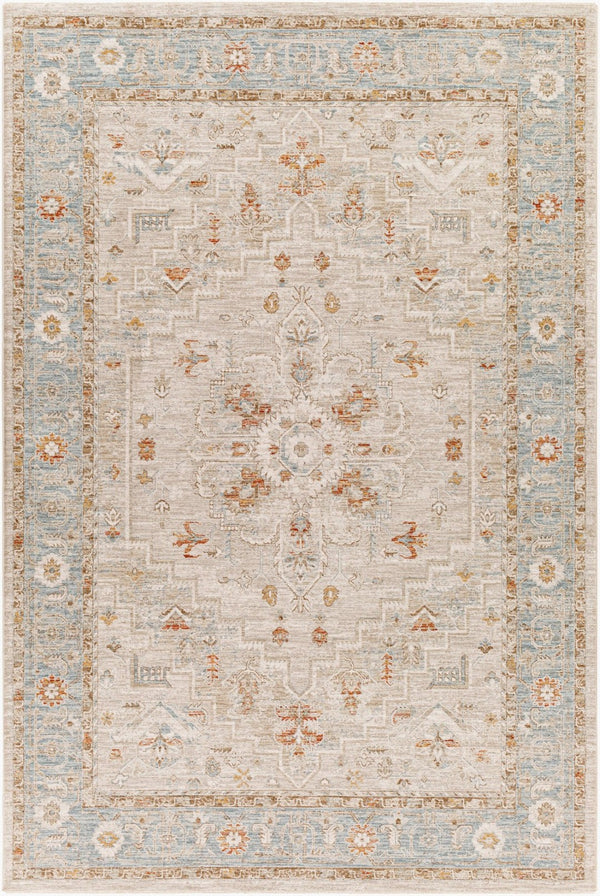 Livabliss Avant Garde Geometric Machine Woven Area Rug with Fringe for Large Living Rooms Sage, Olive 6'7" x 9'6" AVT2316-6796