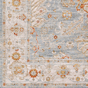 Livabliss Avant Garde Traditional Fringe Area Rug with Polypropylene Weave for Large Living Rooms Denim, Sage 7'10" x 10'2" AVT2318-710103