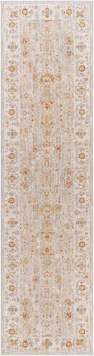 Livabliss Avant Garde Traditional Fringe Area Rug Polypropylene Blend for Living Dining Rooms Sage, Olive 2'7" x 10' AVT2319-2710