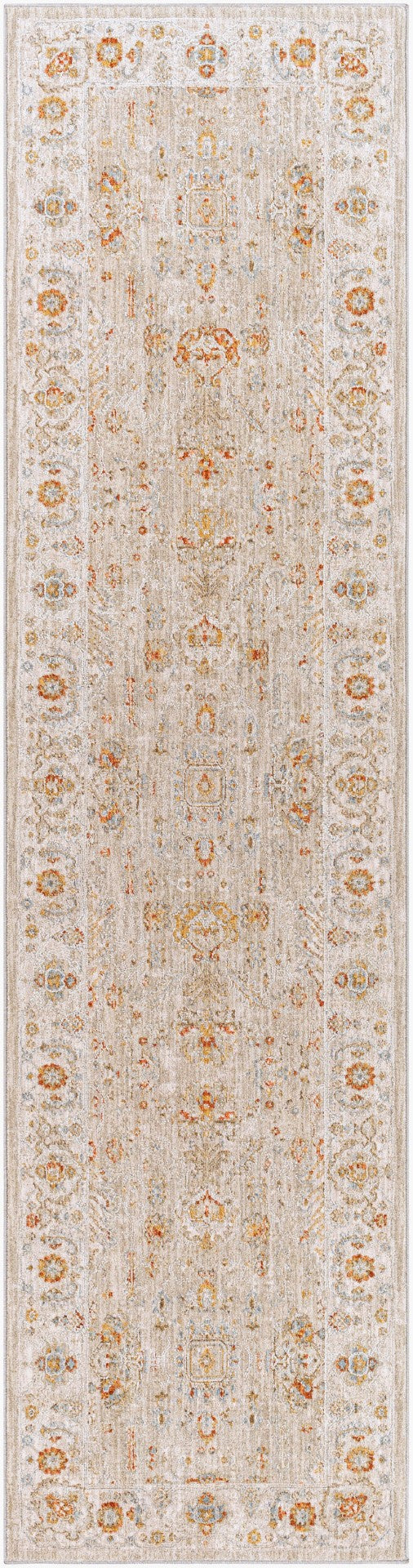 Livabliss Avant Garde Traditional Fringe Area Rug Polypropylene Blend for Living Dining Rooms Sage, Olive 2'7" x 10' AVT2319-2710
