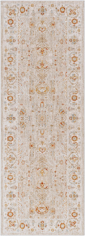 Livabliss Avant Garde Traditional Fringe Area Rug Polypropylene Blend for Living Dining Rooms Sage, Olive 2'7" x 7'3" AVT2319-2773