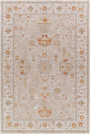 Livabliss Avant Garde Traditional Fringe Area Rug Polypropylene Blend for Living Dining Rooms Sage, Olive 6'7" x 9'6" AVT2319-6796