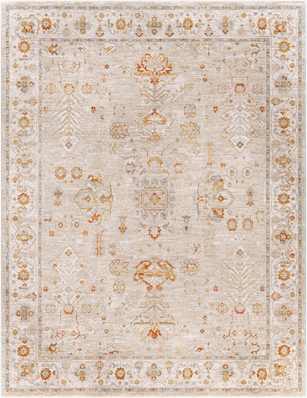 Livabliss Avant Garde Traditional Fringe Area Rug Polypropylene Blend for Living Dining Rooms Sage, Olive 7'10" x 10'2" AVT2319-710103