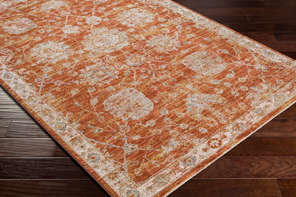 Livabliss Avant Garde Large Machine Woven Polypropylene Rug with Fringe for Living Dining Rooms Rust, Olive 12' x 15' AVT2321-1215
