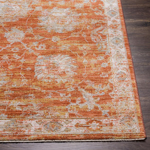 Livabliss Avant Garde Large Machine Woven Polypropylene Rug with Fringe for Living Dining Rooms Rust, Olive 12' x 15' AVT2321-1215
