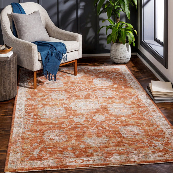 Livabliss Avant Garde Large Machine Woven Polypropylene Rug with Fringe for Living Dining Rooms Rust, Olive 12' x 15' AVT2321-1215