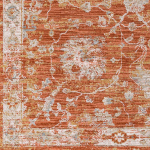 Livabliss Avant Garde Large Machine Woven Polypropylene Rug with Fringe for Living Dining Rooms Rust, Olive 12' x 15' AVT2321-1215