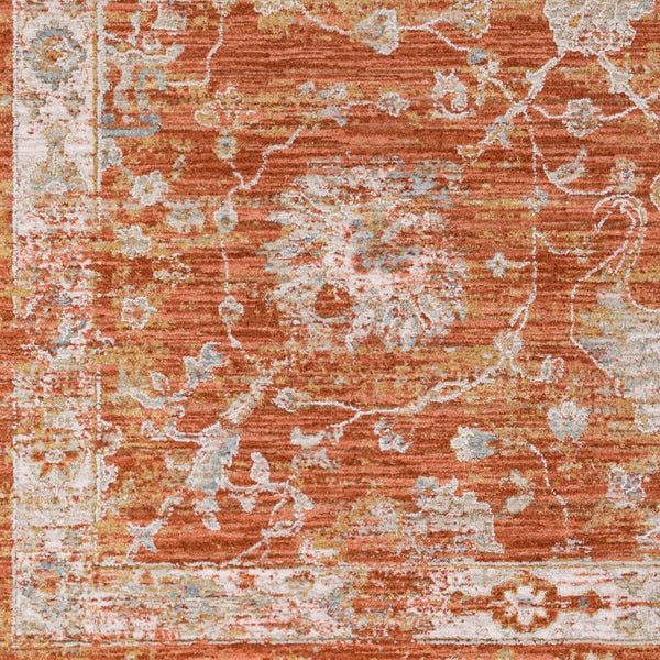 Livabliss Avant Garde Large Machine Woven Polypropylene Rug with Fringe for Living Dining Rooms Rust, Olive 12' x 15' AVT2321-1215