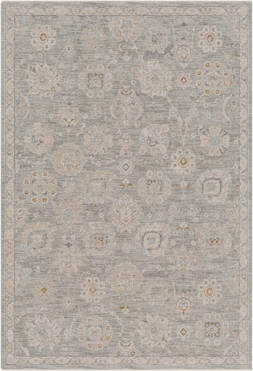 Livabliss Avant Garde Traditional Fringe Area Rug Machine Woven Turkey High Low Pile Living Room Dusty Sage, Lig 10' x 13'11" AVT2335-1014