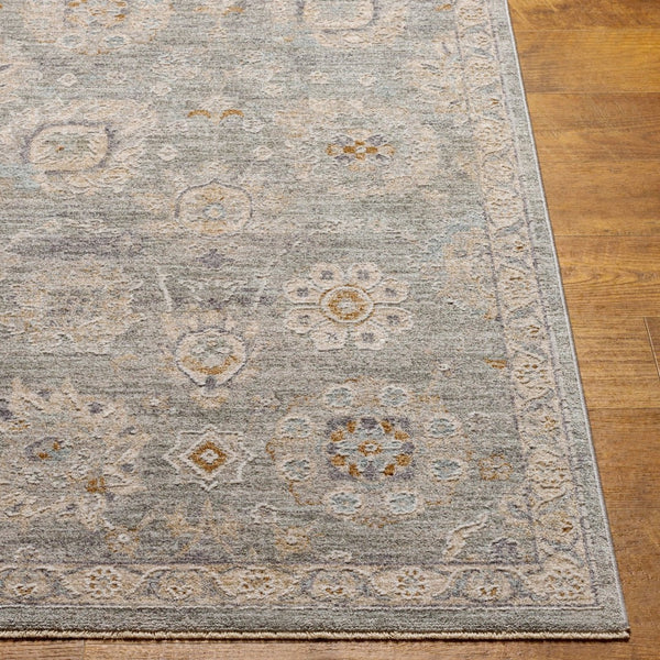 Livabliss Avant Garde Traditional Fringe Area Rug Machine Woven Turkey High Low Pile Living Room Dusty Sage, Lig 10' x 13'11" AVT2335-1014