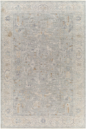 Avant Garde AVT-2339 6'7" x 9'6" Machine Woven Rug AVT2339-6796  Charcoal, Brown, Medium Gray Surya