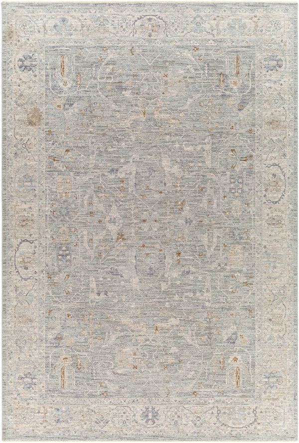 Avant Garde AVT-2339 6'7" x 9'6" Machine Woven Rug AVT2339-6796  Charcoal, Brown, Medium Gray Surya