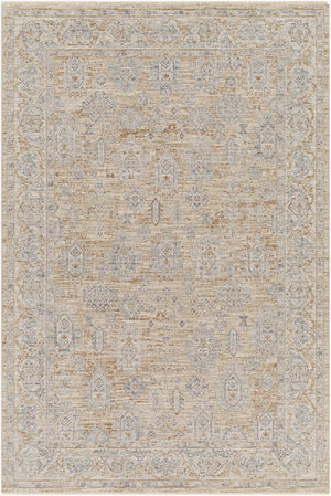 Livabliss Avant Garde Traditional Fringe Area Rug Polyester High Low Pile for Large Rooms Dusty Sage, Med 10' x 13'11" AVT2340-1014