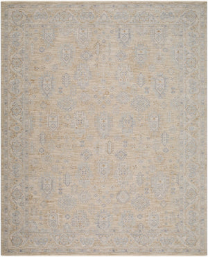 Livabliss Avant Garde Traditional Fringe Area Rug Polyester High Low Pile for Large Rooms Dusty Sage, Med 7'10" x 10'2" AVT2340-710103