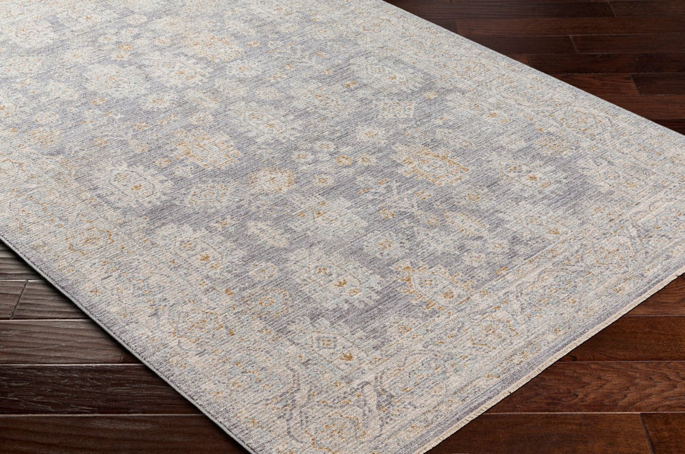Livabliss Avant Garde Turkish Woven Traditional Medallion Area Rug with Fringe for Living Rooms Deep Teal, Dust 9' x 12'2" AVT2341-9122