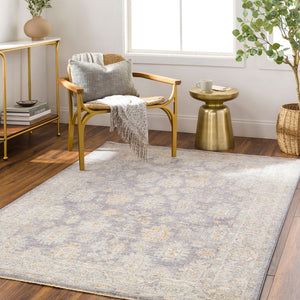 Livabliss Avant Garde Turkish Woven Traditional Medallion Area Rug with Fringe for Living Rooms Deep Teal, Dust 9' x 12'2" AVT2341-9122