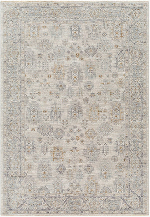 Livabliss Avant Garde Persian Style Polyester Area Rug with Fringe for Living Room Floors Charcoal, Deep 12' x 15' AVT2342-1215