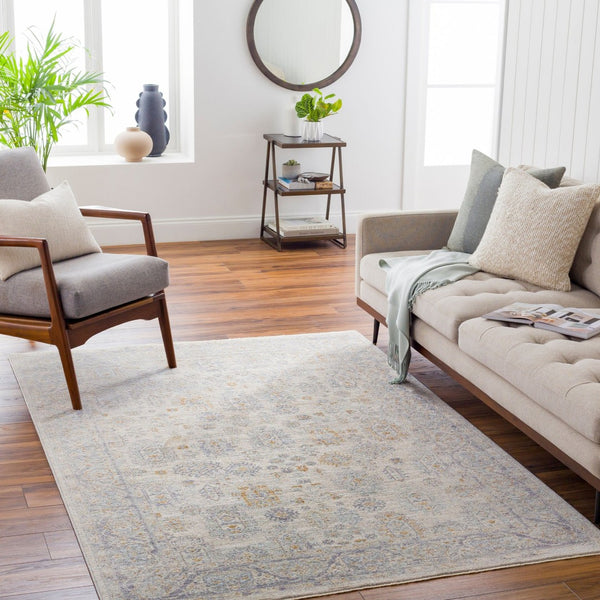 Livabliss Avant Garde Persian Style Polyester Area Rug with Fringe for Living Room Floors Charcoal, Deep 12' x 15' AVT2342-1215