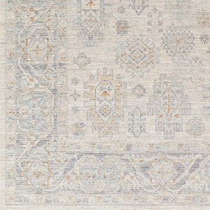 Livabliss Avant Garde Persian Style Polyester Area Rug with Fringe for Living Room Floors Charcoal, Deep 12' x 15' AVT2342-1215