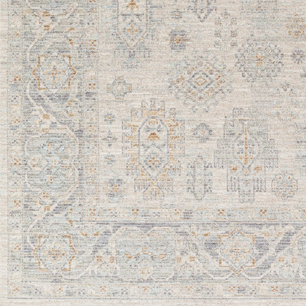 Livabliss Avant Garde Persian Style Polyester Area Rug with Fringe for Living Room Floors Charcoal, Deep 12' x 15' AVT2342-1215