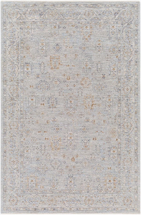 Livabliss Avant Garde Persian Inspired Area Rug with Fringe Trim for Living Room Decor Medium Gray, De 10' x 13'11" AVT2343-1014
