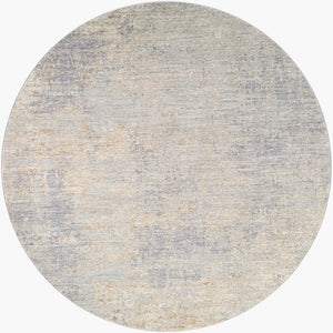 Livabliss Avant Garde Geometric Polyester Area Rug with Fringe Border for Living and Dining Rooms Charcoal, Mediu 5'3" x 5'3" AVT2345-53RD