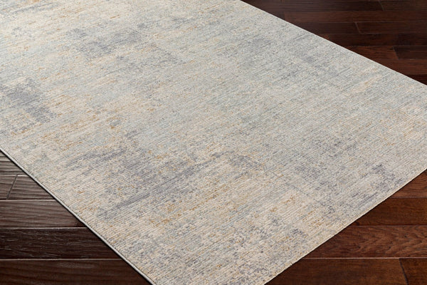 Livabliss Avant Garde Geometric Polyester Area Rug with Fringe Border for Living and Dining Rooms Charcoal, Mediu 5'3" x 5'3" AVT2345-53RD