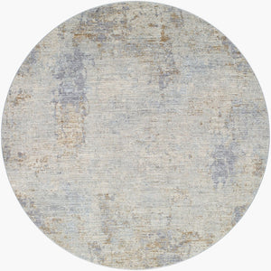 Livabliss Avant Garde Geometric Polyester Area Rug with Fringe Border for Living Rooms Charcoal, Deep 7'10" x 7'10" AVT2346-710RD