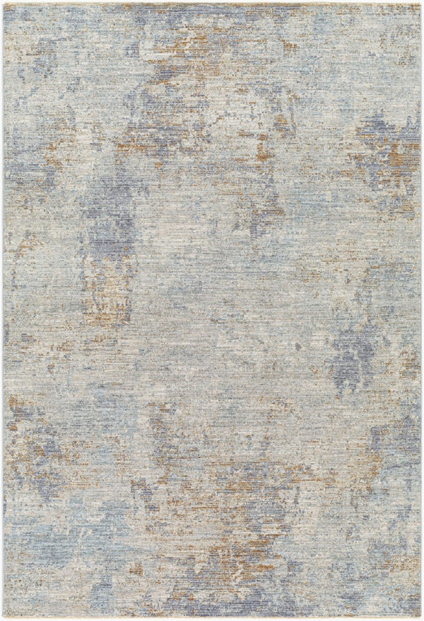 Livabliss Avant Garde Geometric Polyester Area Rug with Fringe Border for Living Rooms Charcoal, Deep 7'10" x 10'2" AVT2346-710103