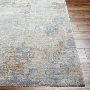 Livabliss Avant Garde Geometric Polyester Area Rug with Fringe Border for Living Rooms Charcoal, Deep 2'7" x 7'3" AVT2346-2773