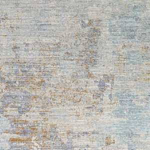 Livabliss Avant Garde Geometric Polyester Area Rug with Fringe Border for Living Rooms Charcoal, Deep 2'7" x 7'3" AVT2346-2773