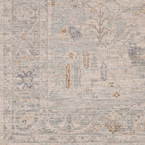 Livabliss Avant Garde Fringe Border Polyester Area Rug for Living Room or Dining Space Medium Gray, Ch 6'7" x 9'6" AVT2348-6796