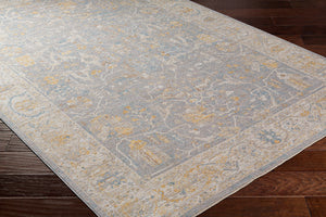 Avant Garde AVT-2349 9' x 12'2" Machine Woven Rug AVT2349-9122  Medium Gray, Taupe, Charcoal, Mustard Surya