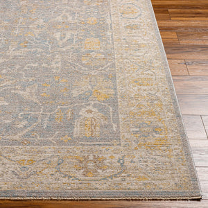 Livabliss Avant Garde Plush Polyester Area Rug with Fringe for Large Living and Dining Rooms Medium Gray, Ta 12' x 15' AVT2349-1215