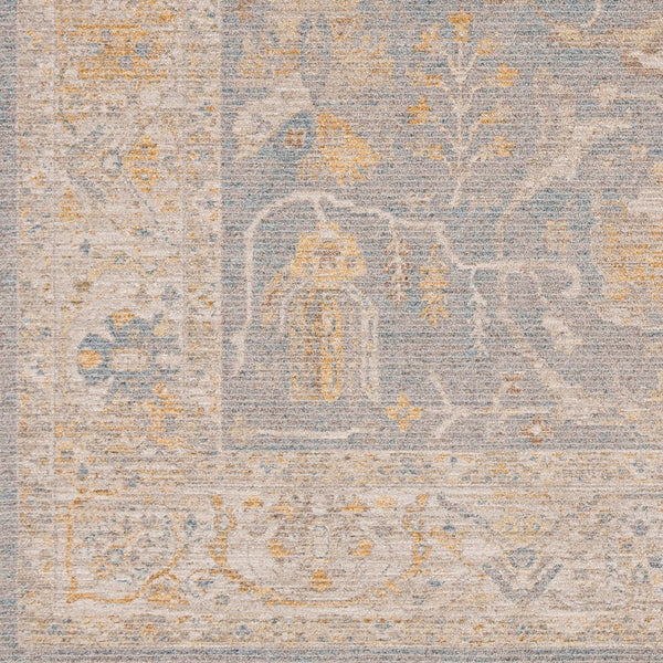 Livabliss Avant Garde Plush Polyester Area Rug with Fringe for Large Living and Dining Rooms Medium Gray, Ta 12' x 15' AVT2349-1215