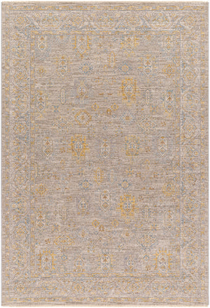 Avant Garde AVT-2352 9' x 12'2" Machine Woven Rug AVT2352-9122  Taupe, Medium Gray, Tan, Charcoal Surya