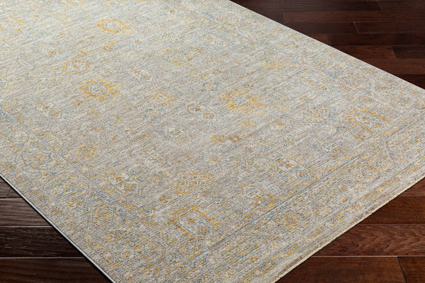 Avant Garde AVT-2352 9' x 12'2" Machine Woven Rug AVT2352-9122  Taupe, Medium Gray, Tan, Charcoal Surya