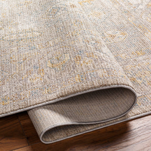 Avant Garde AVT-2352 9' x 12'2" Machine Woven Rug AVT2352-9122  Taupe, Medium Gray, Tan, Charcoal Surya