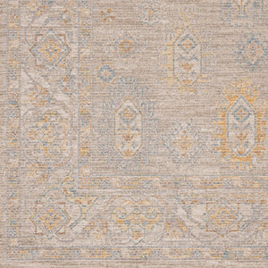 Avant Garde AVT-2352 9' x 12'2" Machine Woven Rug AVT2352-9122  Taupe, Medium Gray, Tan, Charcoal Surya