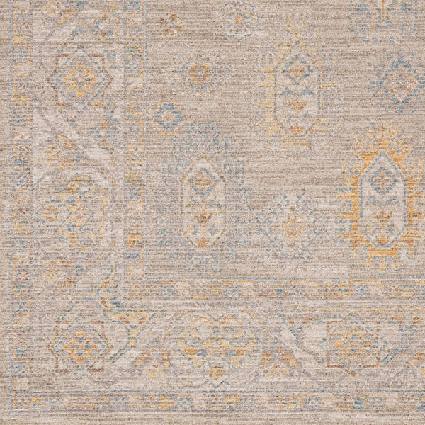 Avant Garde AVT-2352 9' x 12'2" Machine Woven Rug AVT2352-9122  Taupe, Medium Gray, Tan, Charcoal Surya