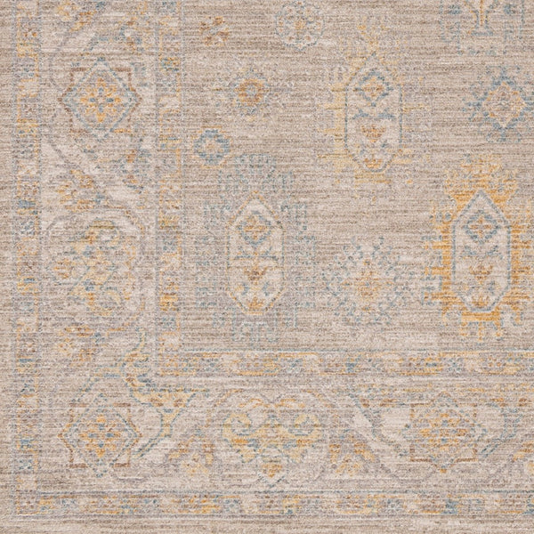 Livabliss Avant Garde Traditional Fringe Area Rug Woven Polyester for Formal Living Rooms Taupe, Medium G 10' x 13'11" AVT2352-1014