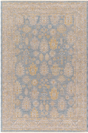 Avant Garde AVT-2354 9' x 12'2" Machine Woven Rug AVT2354-9122  Charcoal, Medium Gray, Taupe, Tan Surya